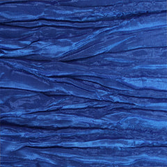132 inch Crinkle Taffeta Round Tablecloth Royal Blue