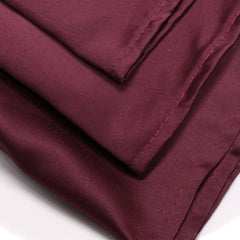 10 Pack 20 Inch L'amour Satin Napkins Burgundy