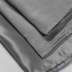 20 inch L'amour Napkins Dark Silver / Platinum (Pack of 10)