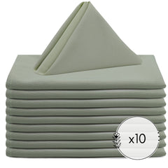 20 Inch Polyester Cloth Napkins Sage (Pack of 10)