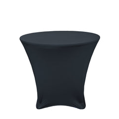 36 x 30 inch Lowboy Cocktail Spandex Table Cover Black