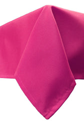 60 x 102 Inch Rectangular Polyester Tablecloth Fuchsia