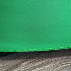 6 ft Fitted Polyester Tablecloth Rectangular Emerald Green