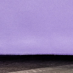 6 ft. Fitted Polyester Tablecloth Rectangular Lavender