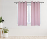 42 X 63 Inch Blackout Polyester Curtains with Grommets Blush - 2 Panels