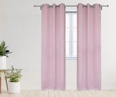 52 X 95 Inch Blackout Polyester Curtains with Grommets Blush - 2 Panels