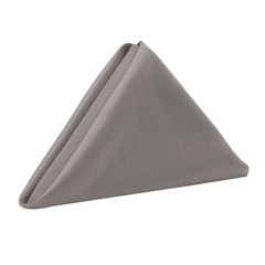 20 inch L'amour Napkins Dark Silver / Platinum (Pack of 10)