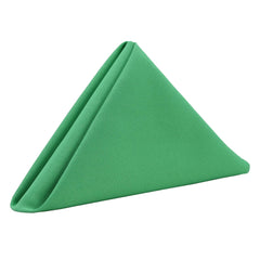 20 Inch Polyester Cloth Napkins Emerald Green (Pack of 10)