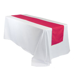 14 x 108 inch Polyester Table Runner Fuchsia