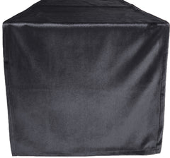 14 x 108 Inch Velvet Table Runner Black