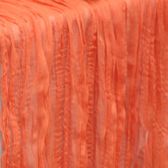 35 in X 10 ft Gauze Cheesecloth Table Runner Burnt Orange