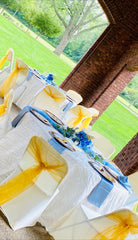 120 inch Crinkle Taffeta Round Tablecloth White