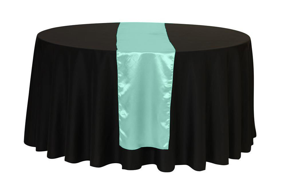14 x 108 inch Satin Table Runner Tiffany