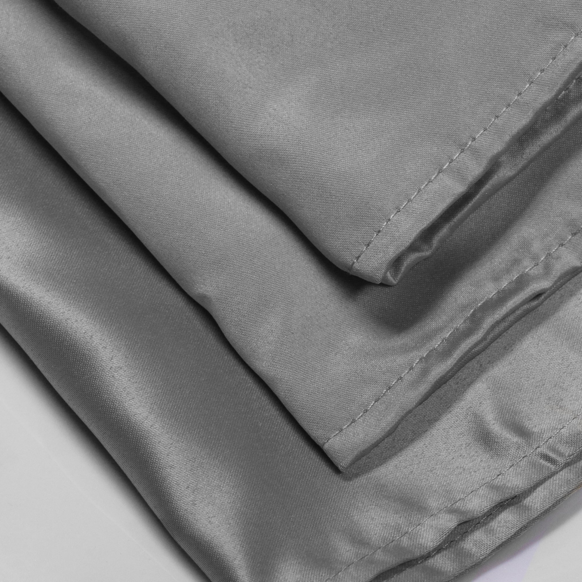 20 inch L'amour Napkins Dark Silver / Platinum (Pack of 10)