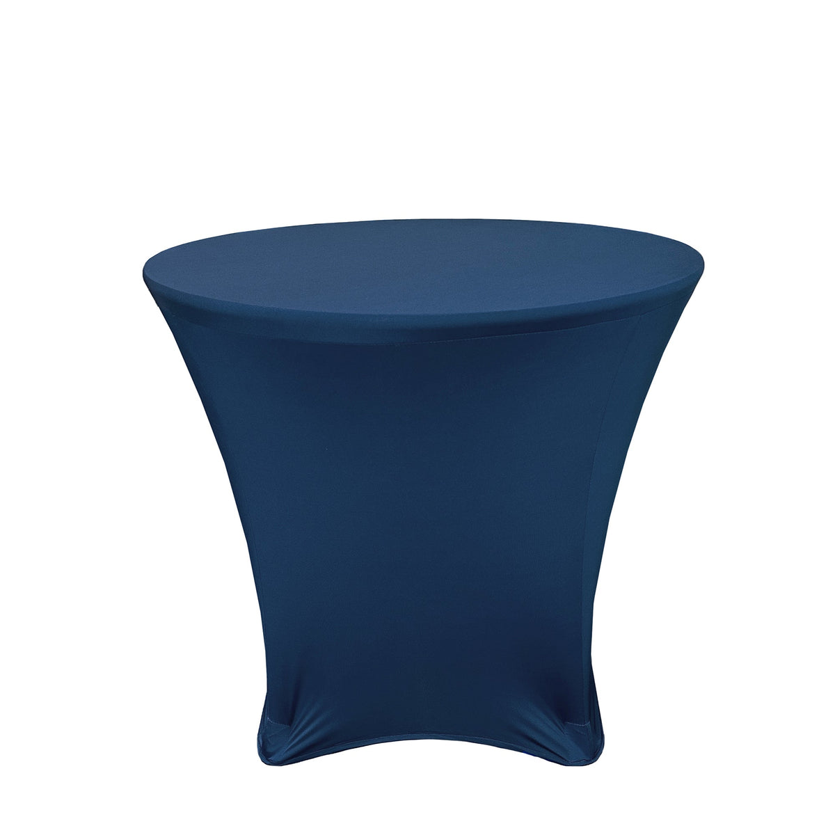 36 x 30 inch Lowboy Cocktail Spandex Table Cover Navy Blue