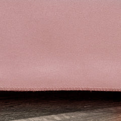 6 ft Fitted Polyester Tablecloth Rectangular Dusty Rose