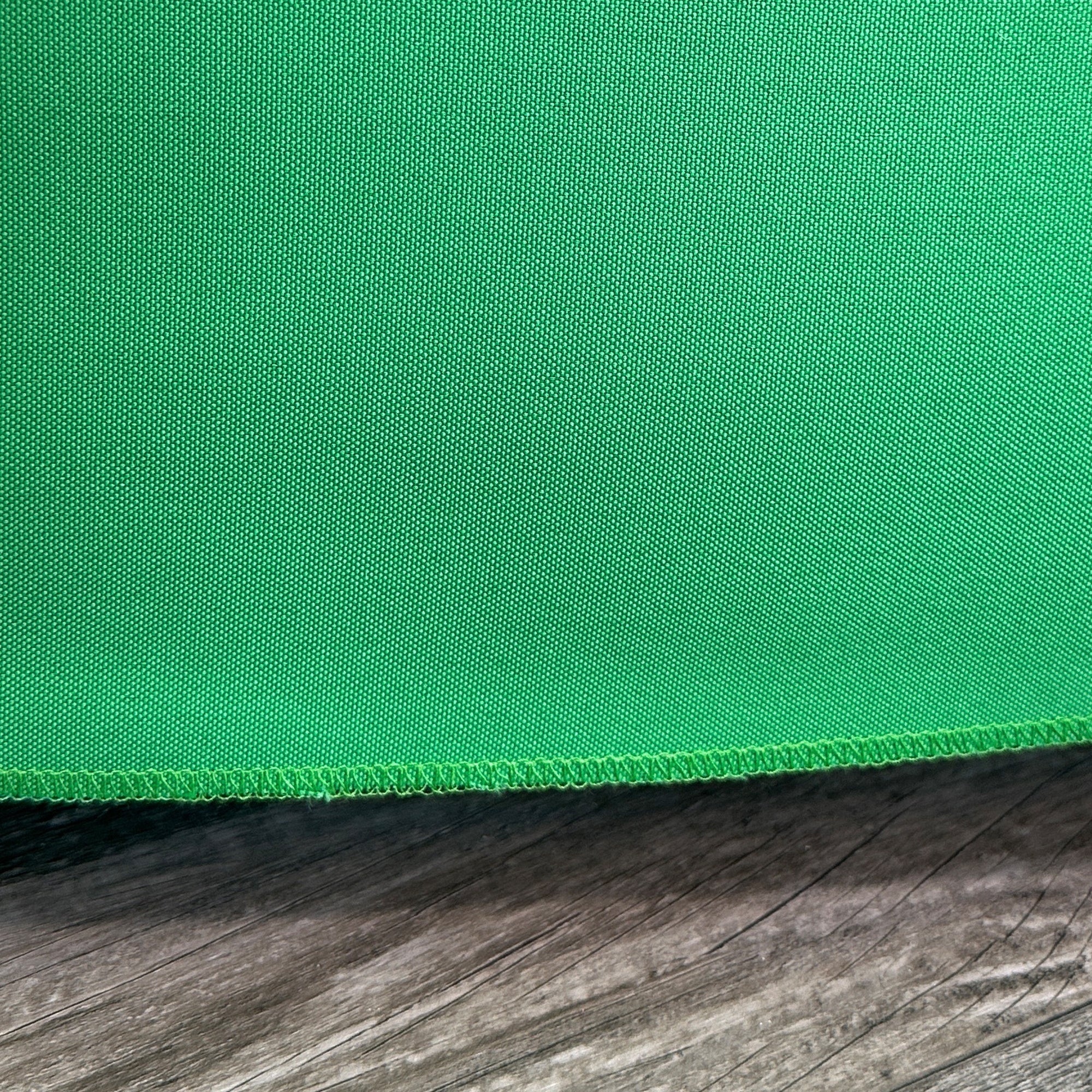 6 ft Fitted Polyester Tablecloth Rectangular Emerald Green