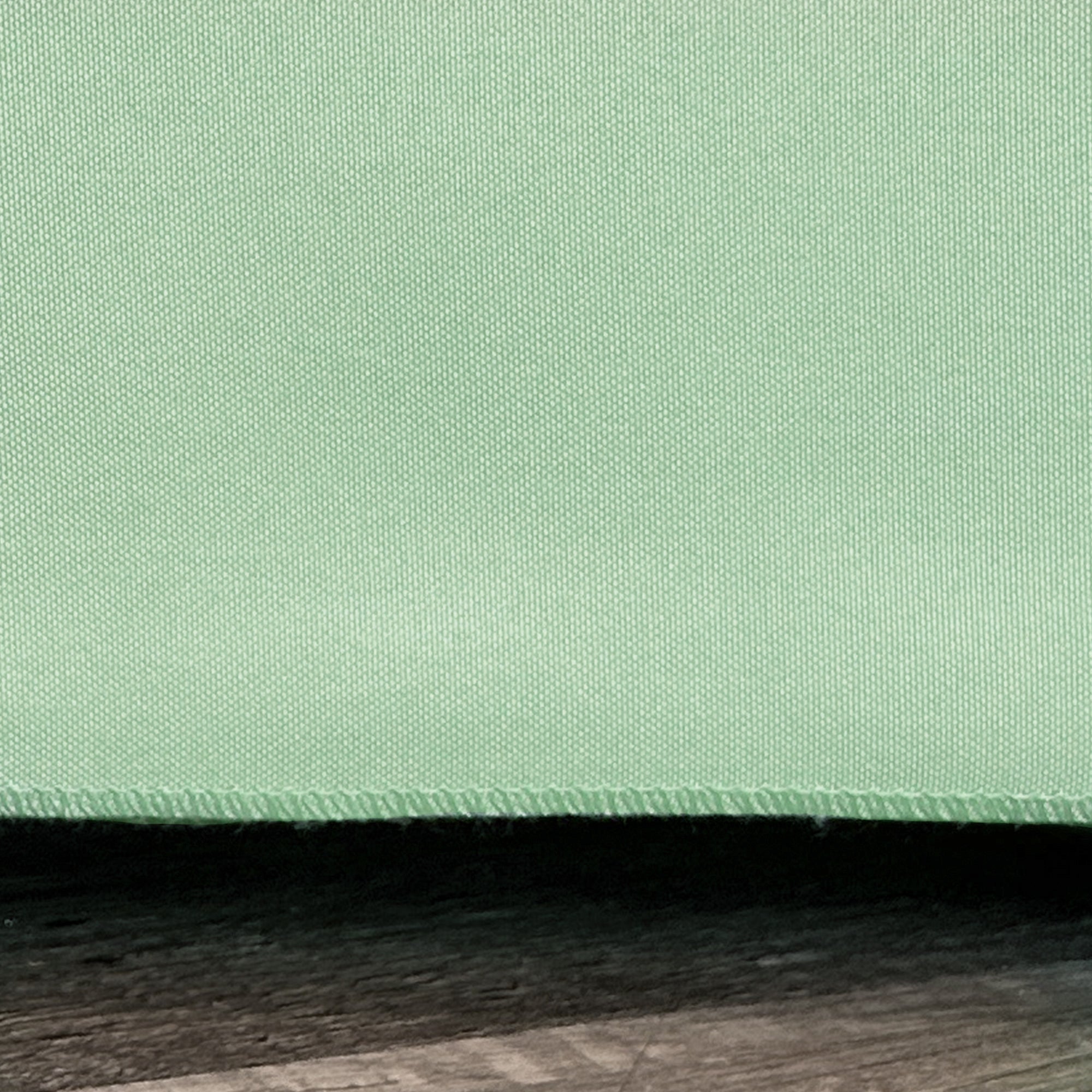 6 ft Fitted Polyester Tablecloth Rectangular Mint