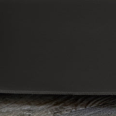 4 FT X 24 Inches  Rectangular Fitted Polyester Tablecloth Black