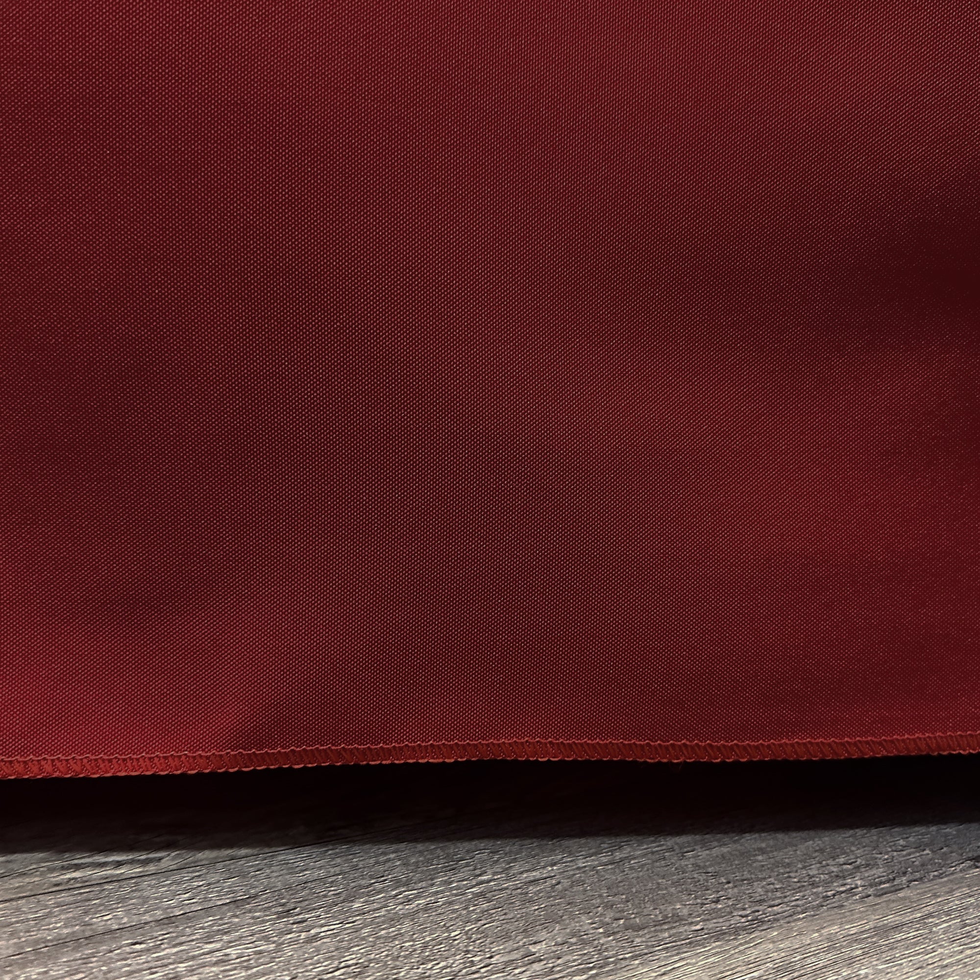 6 ft. Fitted Polyester Tablecloth Rectangular Burgundy