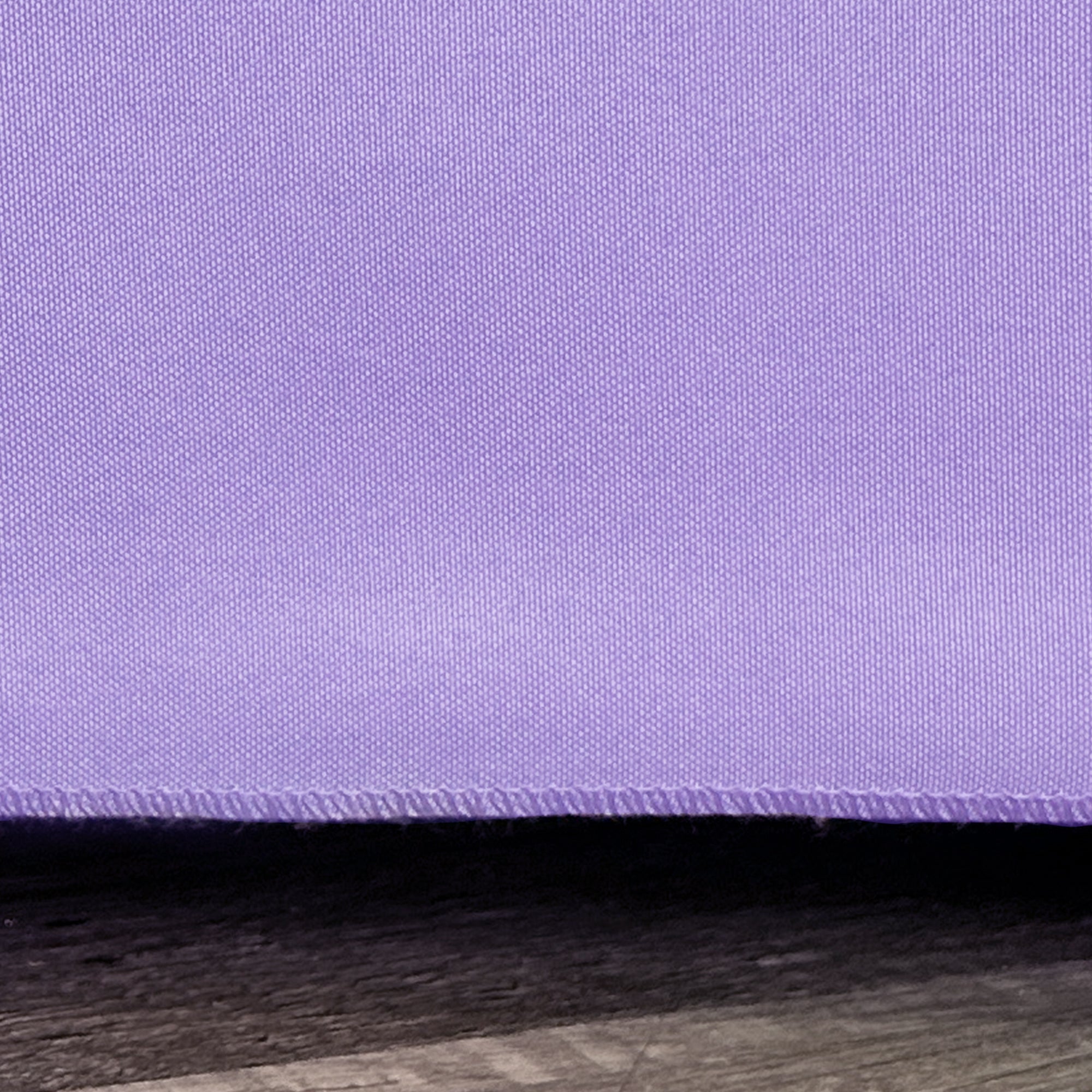 6 ft. Fitted Polyester Tablecloth Rectangular Lavender
