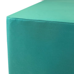 6 ft. Fitted Polyester Tablecloth Rectangular Teal