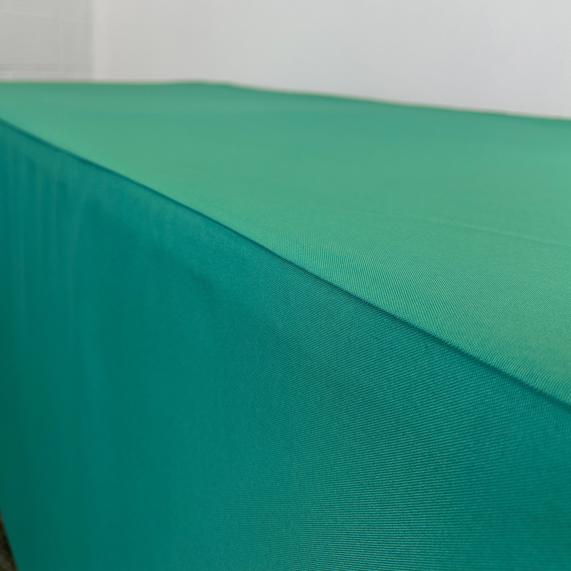 6 ft. Fitted Polyester Tablecloth Rectangular Teal