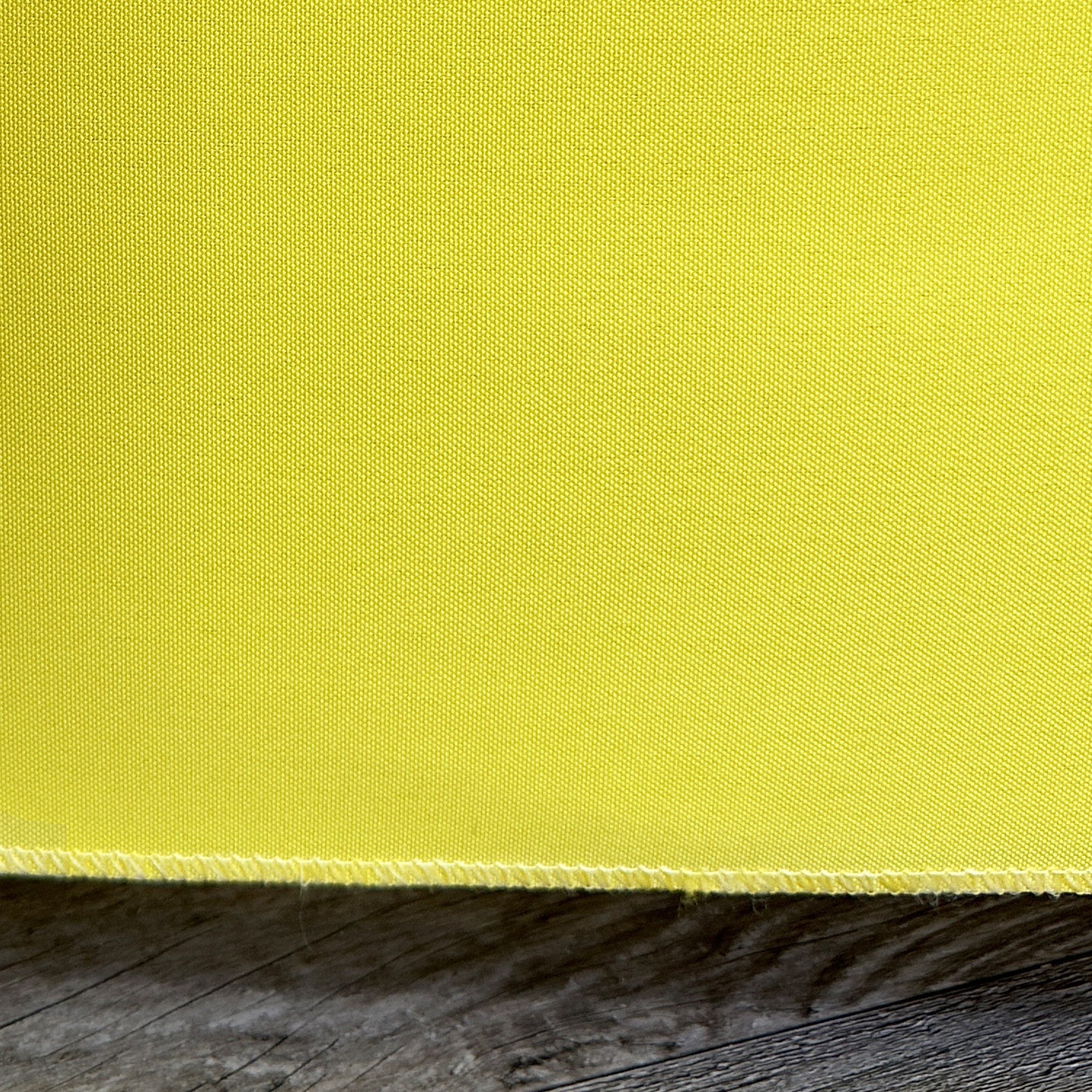 6 ft Fitted Polyester Tablecloth Rectangular Canary Yellow