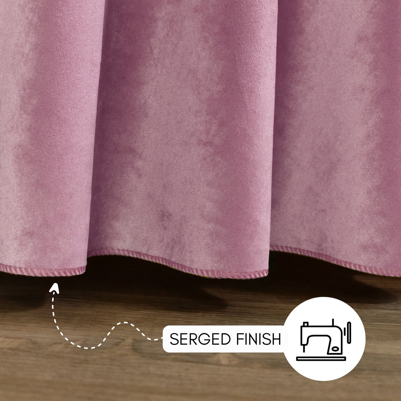 132 Inch Round Velvet Tablecloth Dusty Rose
