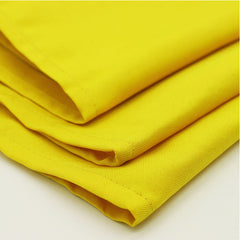 20 Inch Polyester Cloth Napkins Canary Yellow (Pack of 10)