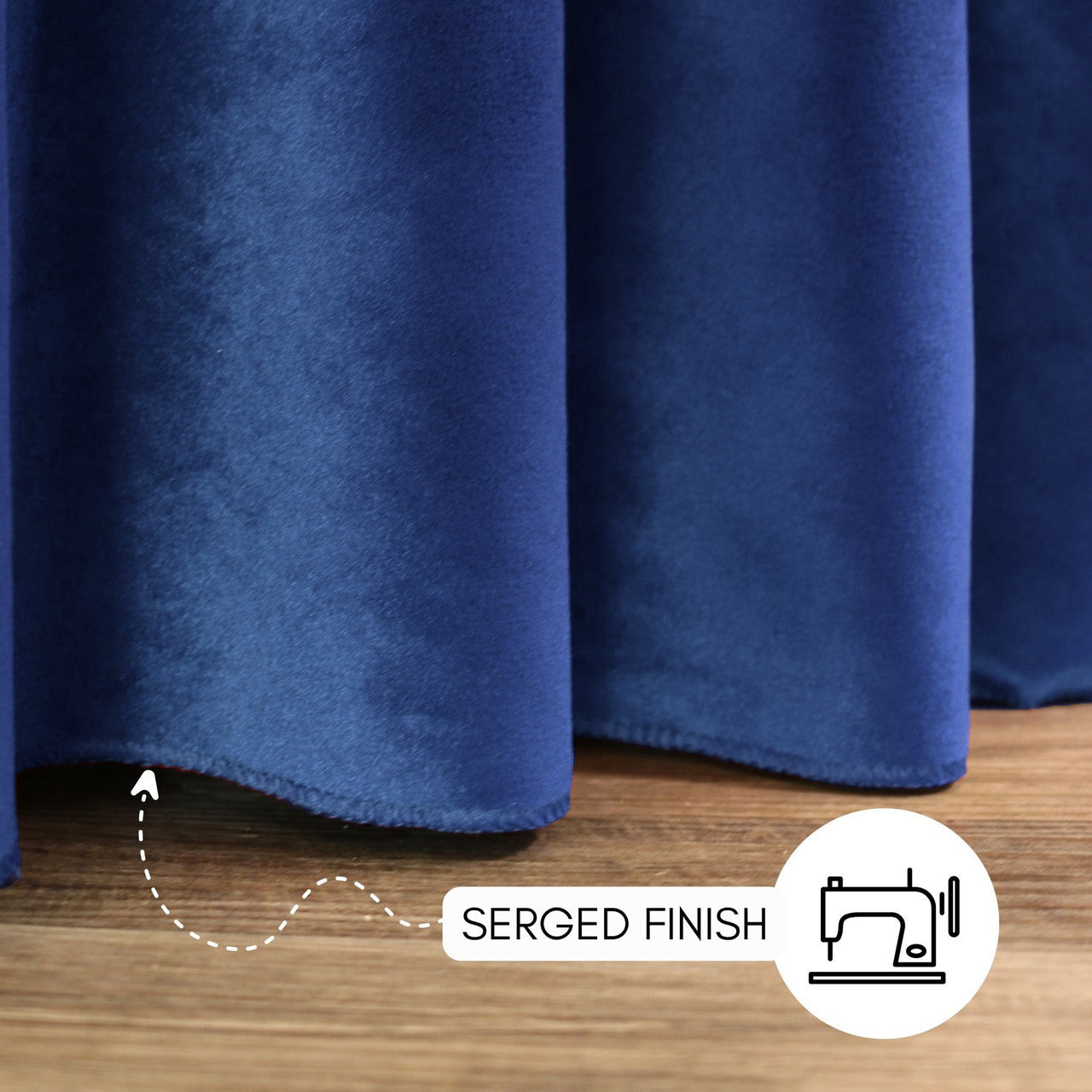 132 Inch Round Velvet Tablecloth Navy Blue