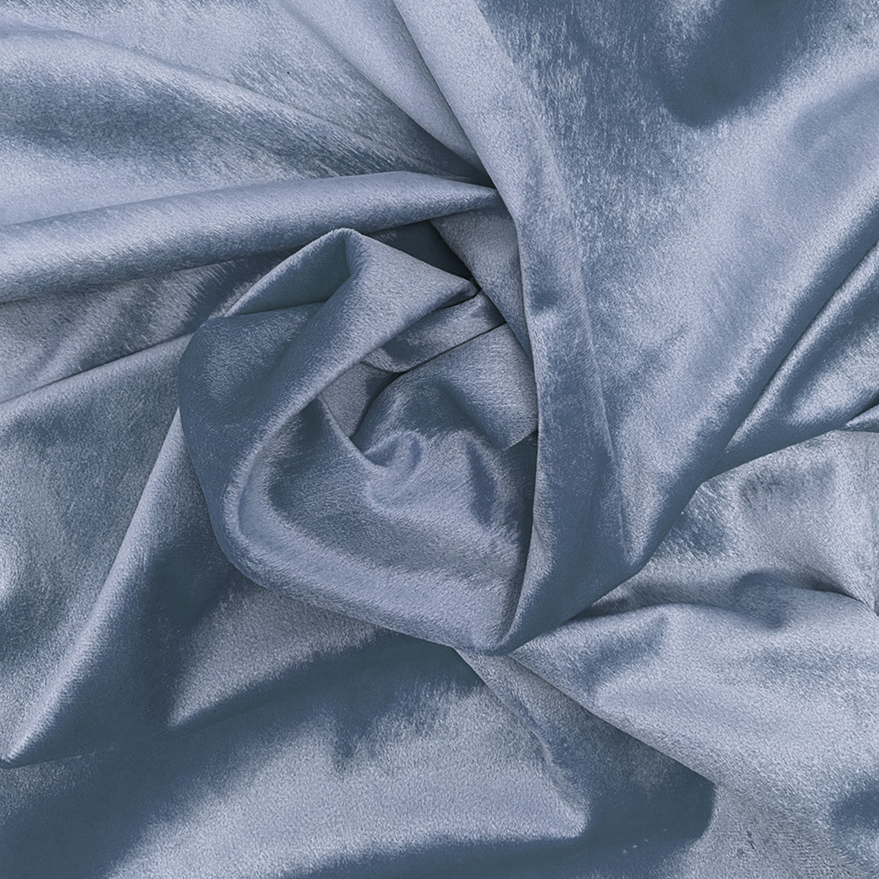 14 x 108 Inch Velvet Table Runner Dusty Blue