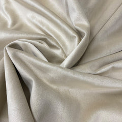 132 Inch Round Velvet Tablecloth Ivory