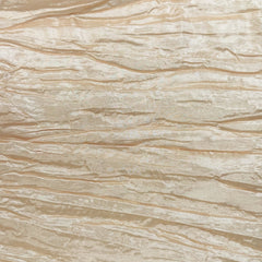 14 x 108 inch Crinkle Taffeta Table Runner Champagne