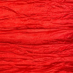 14 x 108 inch Crinkle Taffeta Table Runner Red