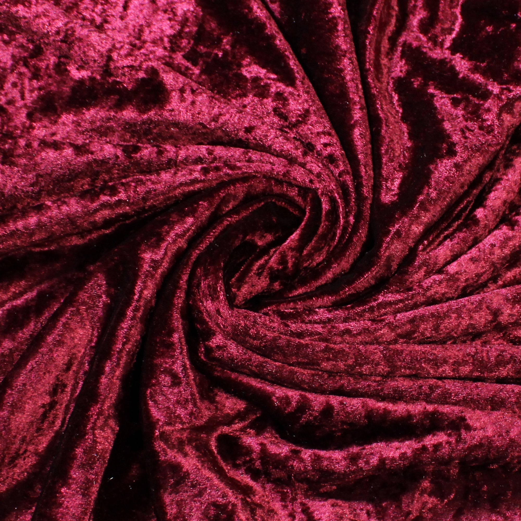 14 x 108 Inch Crushed Velvet Table Runner Burgundy