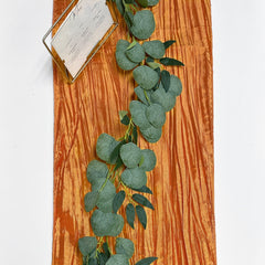 14 x 108 Inch Crinkle Taffeta Table Runner Burnt Orange