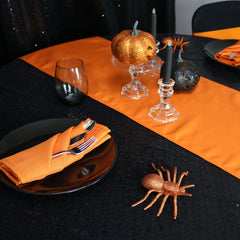 20 inch Polyester Cloth Napkins Orange (Pack of 10)