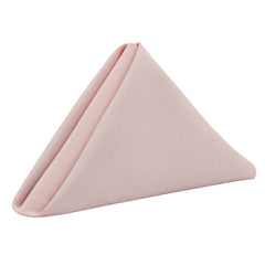 20 inch Polyester Cloth Napkins Blush (Pack of 10)