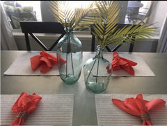 20 inch Polyester Cloth Napkins Coral (Pack of 10)
