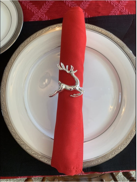 20 inch Polyester Cloth Napkins Red (Pack of 10)