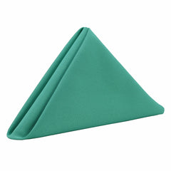 20 inch Polyester Cloth Napkins Teal (Pack of 10)