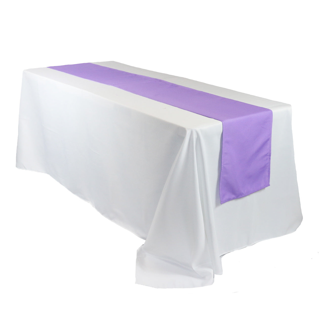 14 x 108 inch Polyester Table Runner Lavender