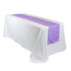 14 x 108 inch Polyester Table Runner Lavender