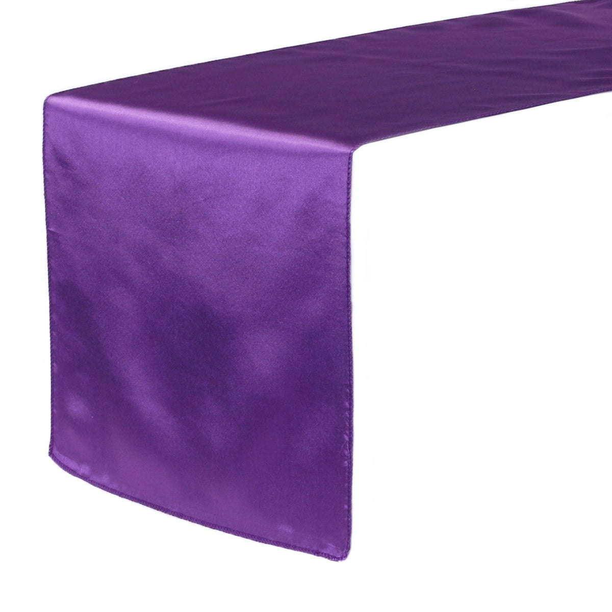 14 x 108 inch Satin Table Runner Purple