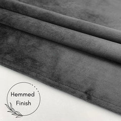 10 Pack 20 Inch Velvet Cloth Napkins Black