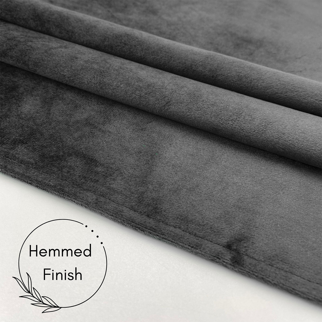 14 x 108 Inch Velvet Table Runner Black