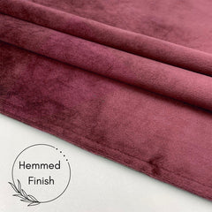 10 Pack 20 Inch Velvet Cloth Napkins Burgundy