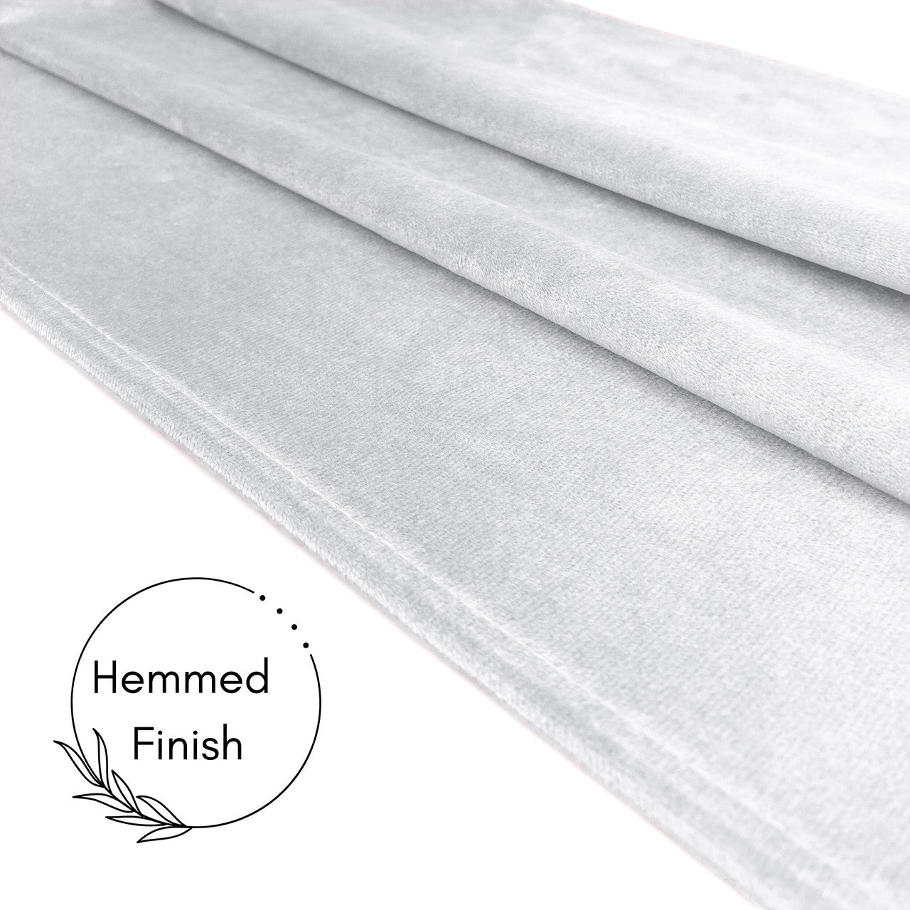 10 Pack 20 Inch Velvet Cloth Napkins White