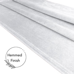 10 Pack 20 Inch Velvet Cloth Napkins White